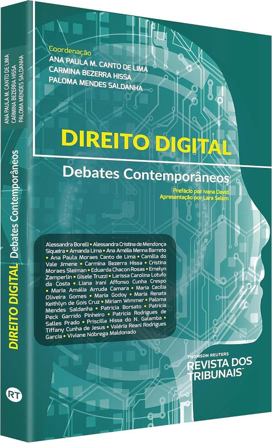 Capa do livro Direito Digital: Debates Contemporâneos